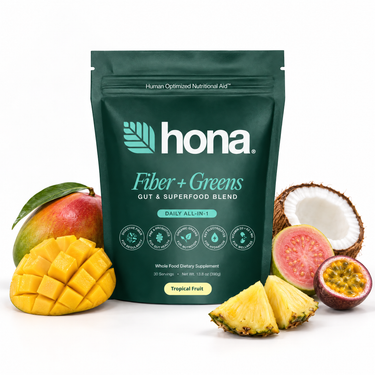 Hona Fiber + Greens pouch, 30 servings