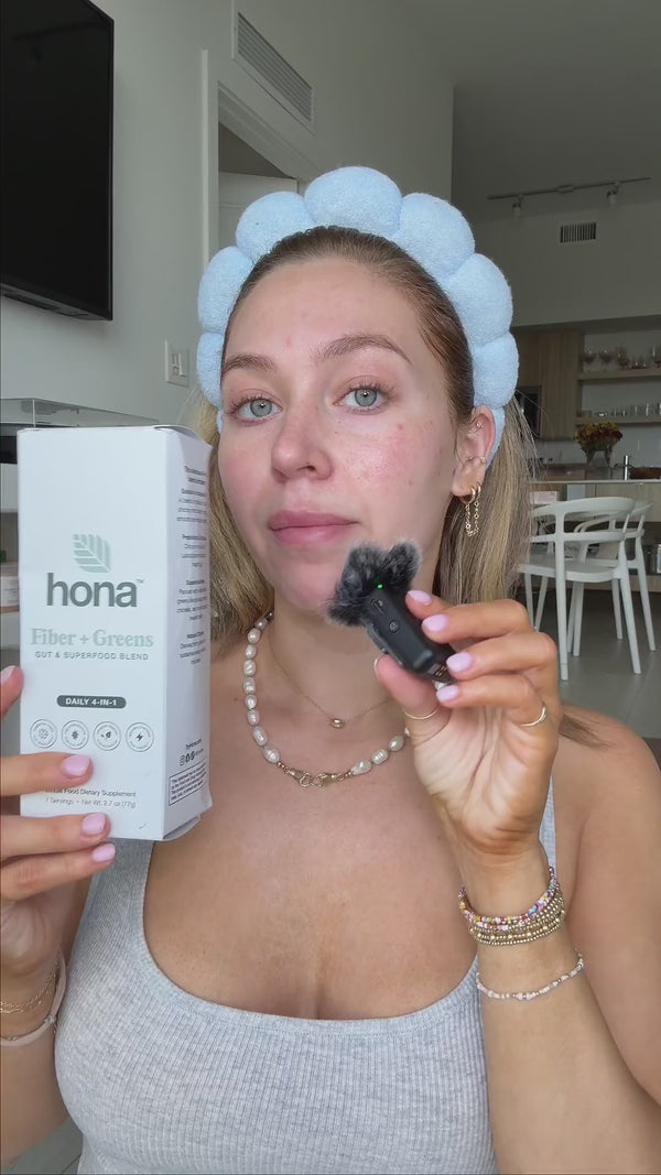 Hona Fiber + Greens Testimonial